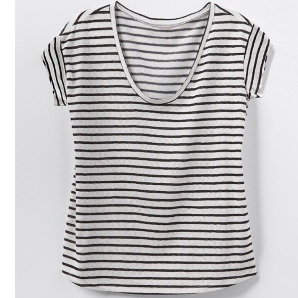 Matilda Jane Good Hart - Sienna Striped Scoop Neck Knit Tee - Picture 3 of 8